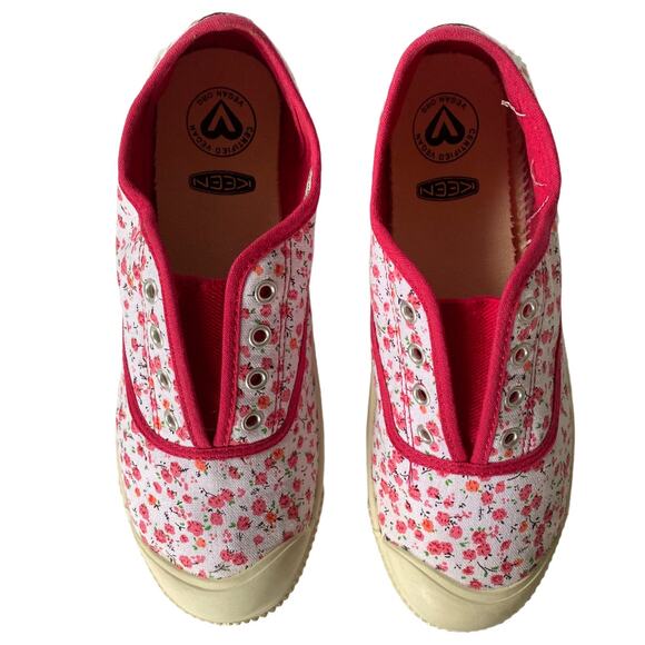 KEEN Slip-On Flower Print Sneaker 5 Vegan Comfy - Picture 11 of 11